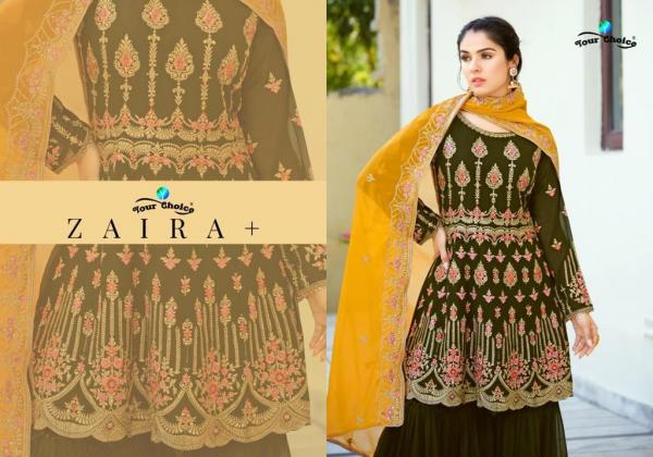 Your Choice Zaiyra Blooming Georgette Designer Salwar Suit Collection